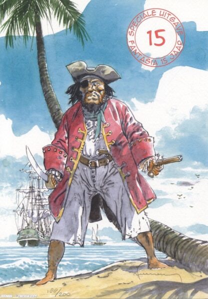 Hermann, Ex-Libris signé, Spéciale uitgave, Fantasia 15 Jaar