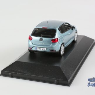 Seat New Ibiza bleue : Voiture miniature 1/43-2