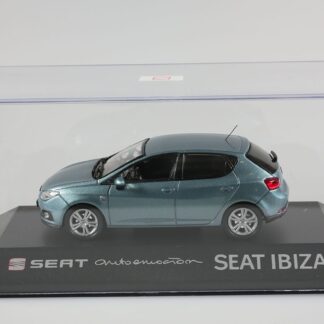 Seat New Ibiza bleue : Voiture miniature 1/43-3