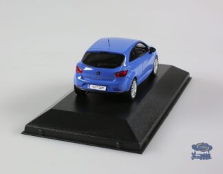 Seat New Ibiza SC bleue : Voiture miniature 1/43-2