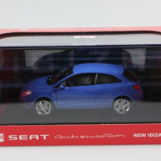 Seat New Ibiza SC bleue : Voiture miniature 1/43-4