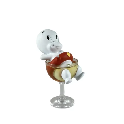 Casper le fantôme, Figurine en résine, Casper dans le verre