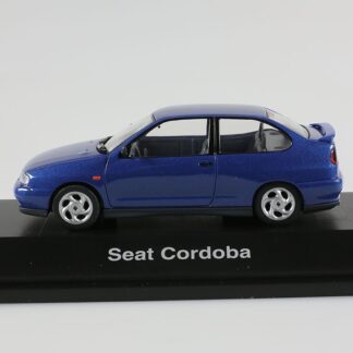 Seat Cordoba bleue : Voiture miniature 1/43
