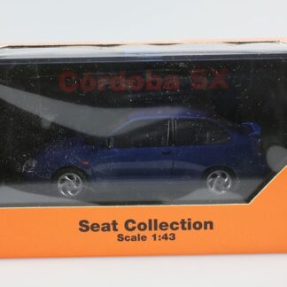 Seat Cordoba bleue : Voiture miniature 1/43-4