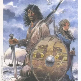 Hommage-à-Thorgal-Couleur-Ex-libris-offset-signé-par-Girod