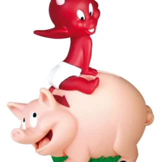 Hot-Stuff-sur-son-cochon-Tirelire-Démons-et-Merveilles
