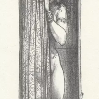 Jaguar Ex-libris-offset-signé-Femme-cachée-par-Bosschaert-et-Dufaux