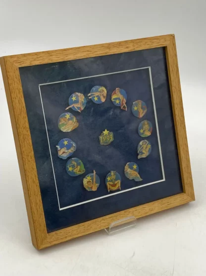 Jan-Bosschaert-assortiment-13-pins-1993-édition-limitée-n-et-signée-cadre