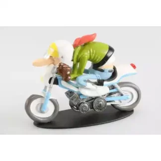 Joe Bar Team - Paul-Posichon-sur-sa-MBK-Mobylette-51-Sport-de-1992