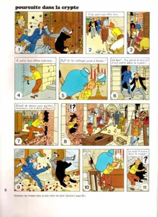 Jouons avec Tintin (couverture Orange) : EO Bd à prix mini, page