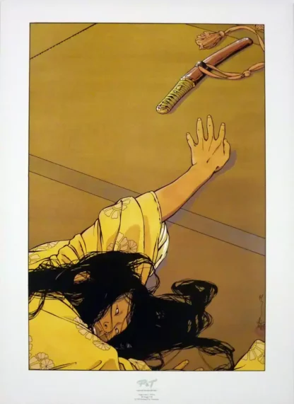 Kogaratsu-Affiche-offset-Le-sabre-par-Michetz