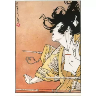 Kogaratsu-Porfolio-de-8-cartes-postales-Geishas-par-Michetz-h