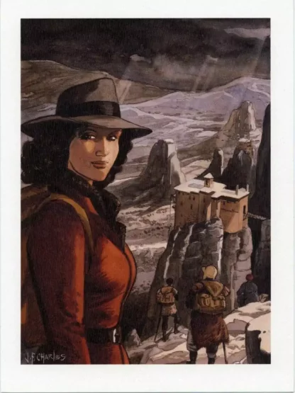 Le-Décalogue-Aventurière-Ex-libris-par-Jean-François-Charles