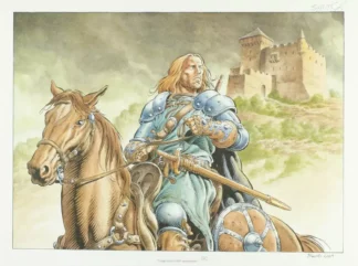 Légende-A-cheval-partant-du-château-swolfs