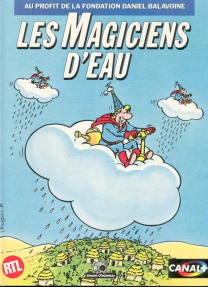 Les Magiciens d’eau Fondation Daniel Balavoine collectif BD