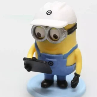Les-Minions-Le travailleur-Figurine-en-pvc