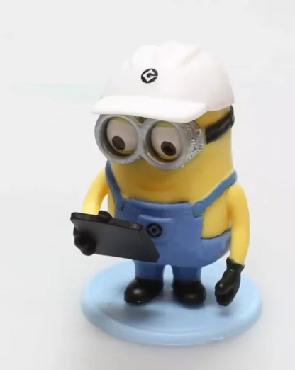 Les-Minions-Le travailleur-Figurine-en-pvc