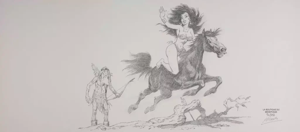 Les-Saintes-Nitouches-Beauté-à-cheval-Jaquette-signée-par-Aidans