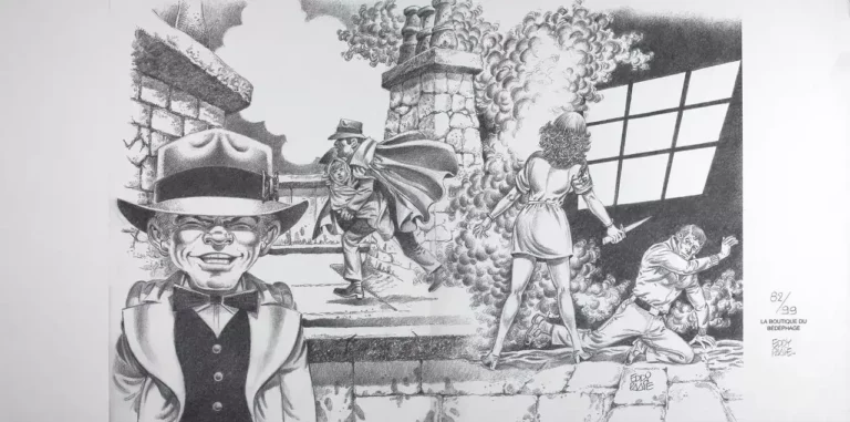 Luc-Orient-couteau-Jaquette-signée-par-Eddy-Paape