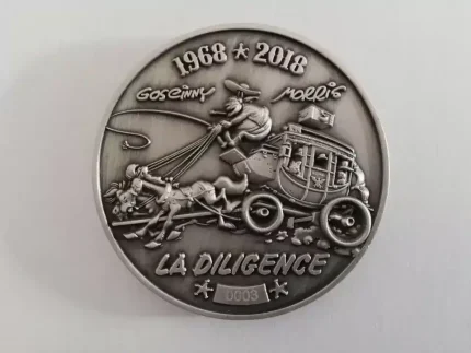 Lucky Luke médaille La Diligence édition anniversaire