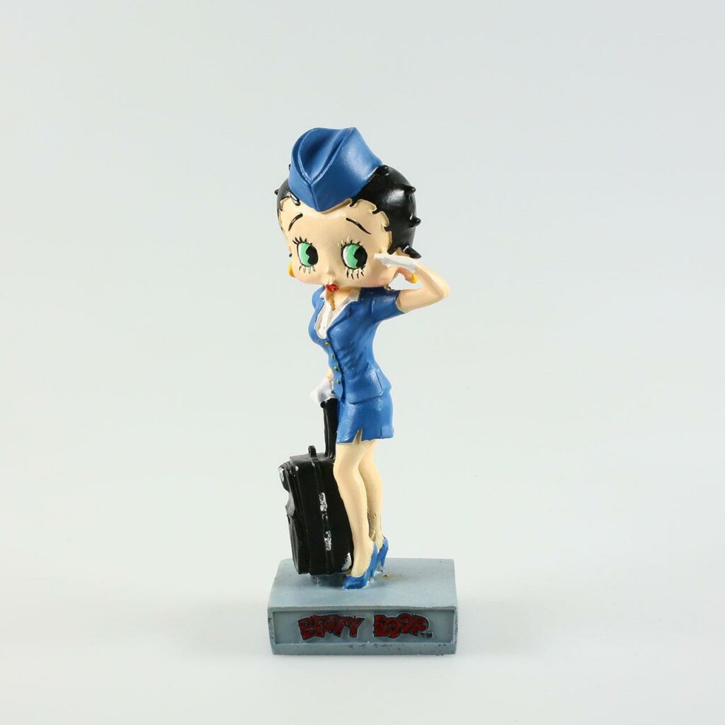 Betty Boop : Statuette résine : Betty Boop Hôtesse de l'air