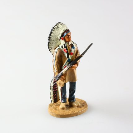 Sitting Bull : Far West : Figurine en métal 1/32