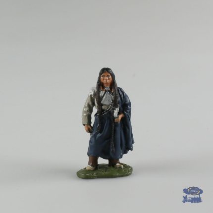 Les indiens d'Amérique : Quanah Parker : Figurine en métal 1/32