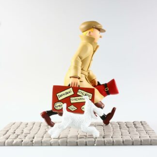 Tintin : Ils arrivent (Tintin et Milou) : Statuette résine-3