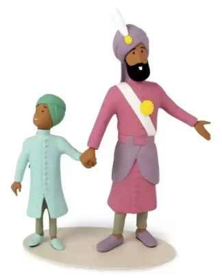 Maharadjah et son fils Tintin Musée Imaginaire 1979