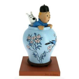Tintin : La Potiche : Statuette en résine Collection 'Les Icônes'