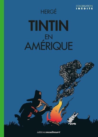 Hergé, Tintin, Album Colorisation inédite, Tintin en Amérique