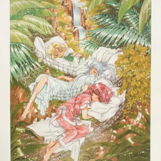 Magic-Knight2-par-Clamp-Affiche-offset