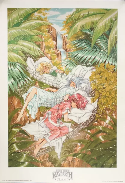 Magic-Knight2-par-Clamp-Affiche-offset