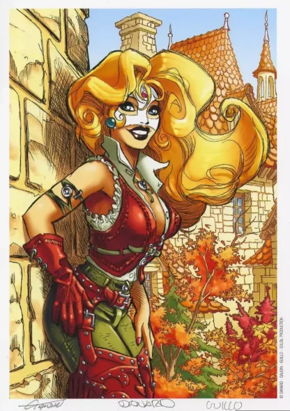 Ex-libris Marlysa Danard offset signé