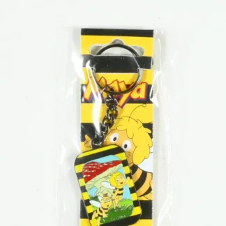 Maya-abeille-et-Willy-Porte-clef-métal