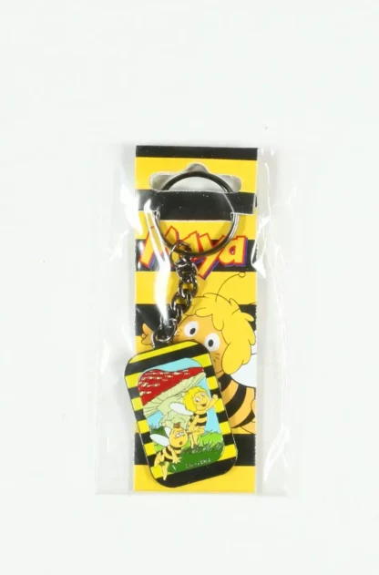 Maya-abeille-et-Willy-Porte-clef-métal