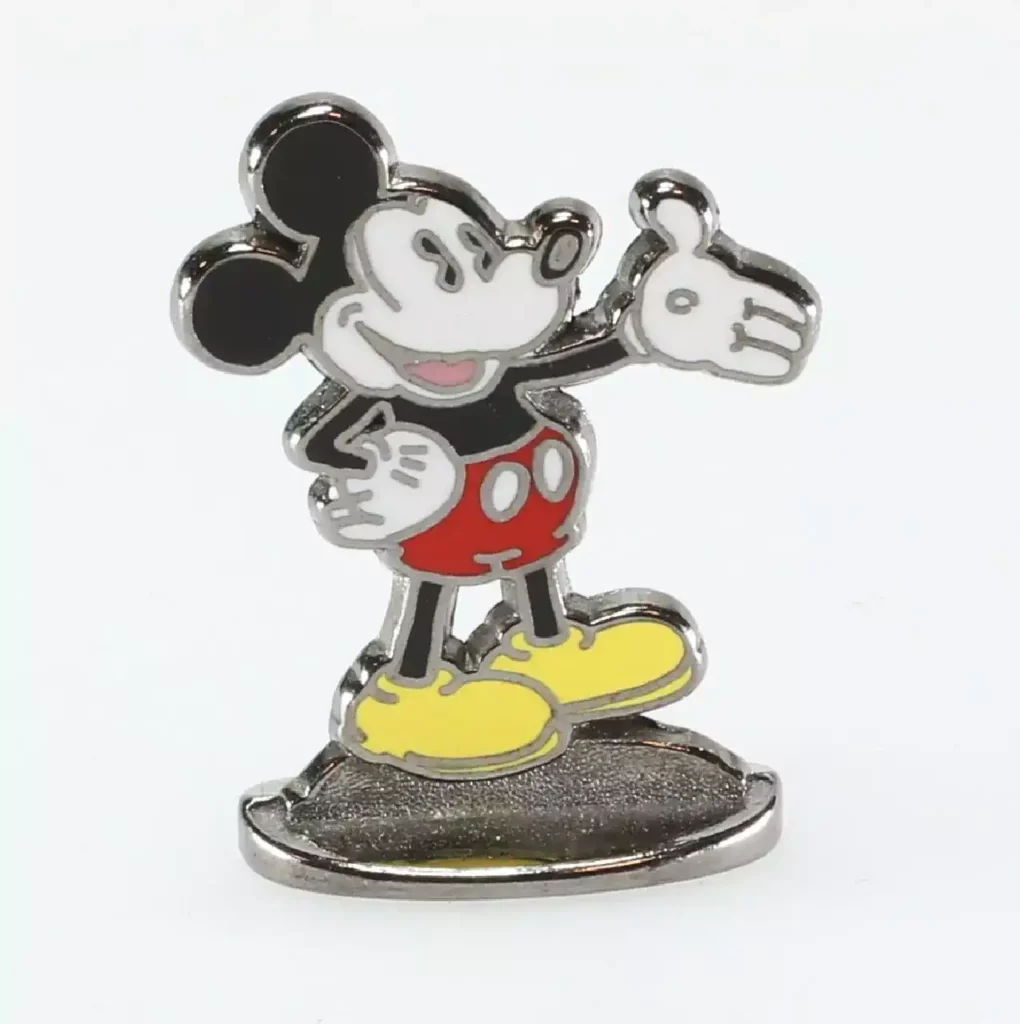 Mickey-saluant-Figurine-Métal-Corner