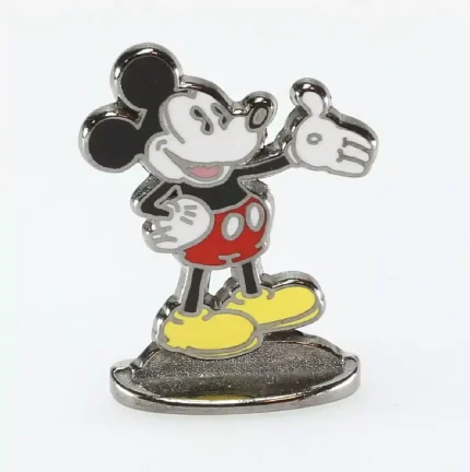 Mickey-saluant-Figurine-Métal-Corner