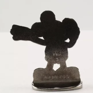 Mickey-saluant-deux-mains-Figurine-Métal-Corner-arrière