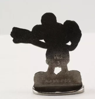 Mickey-saluant-deux-mains-Figurine-Métal-Corner-arrière