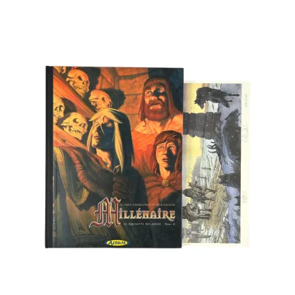 Millénaire EO Tirage spécial Album du Tome 2 Le squelette des Anges