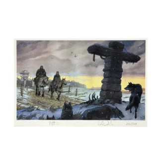 Millénaire EO Tirage spécial Album du Tome 2 Le squelette des Anges