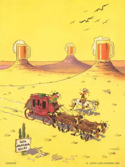 Mirage-Affiche-Lucky-Luke-par-Morris-petit-modèle