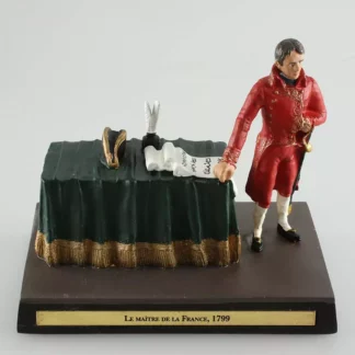 Napoléon-Premier-consul-Maître-de-la-France-1799-Figurine-en-métal-1:32