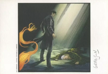 Niklos-Koda-Mort-Ex-libris-offset-signé-par-Grenson