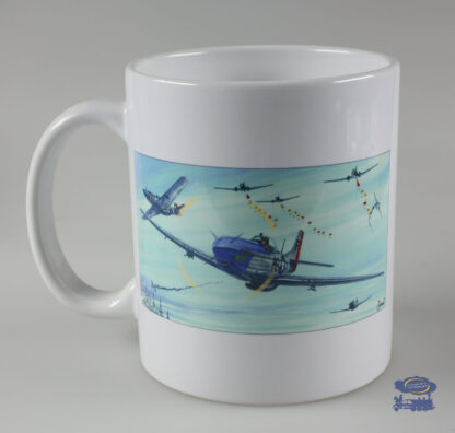 AIRBORNE 44, bataille aérienne, Mug Blanc