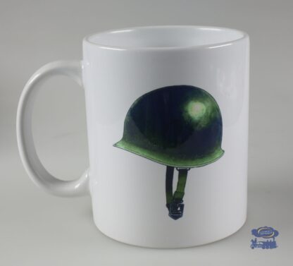 AIRBORNE 44, casque, Mug Blanc