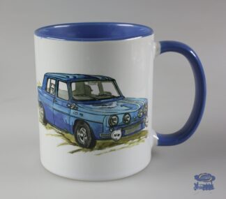 Gordini bleue, Mug Blanc / Bleu