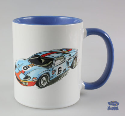 Le Mans 69, Ford, Mug Blanc / Bleu