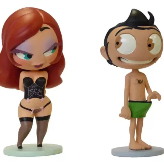 Péchés-Mignons-Clara-et-Arthur-Statuette-par-Arthur-de-Pins
